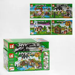 Конструктор Minecraft, LB1133, 219 деталей, 32x22x5 см, (В асортименті) - мініатюра 5