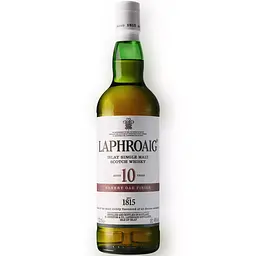 Віскі Laphroaig Sherry Oak 10 yo Single Malt Scotch Whisky 48% 0.7 л в тубусі  - мініатюра 2