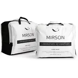 Ковдра антиалергенна MirSon Luxury Exclusive EcoSilk №1317 зимова 155x215 см біла (237054445) - мініатюра 5