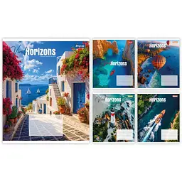 Зошит учнівський 1В Vivid horizons упаковка 10 шт./60 кл. (768994)