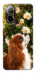 TPU чохол Demsky Flower spaniel для Realme C67 4G