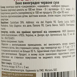 Вино Villa Puccini Chianti Riserva DOCG, червоне, сухе, 0,75 л - мініатюра 4