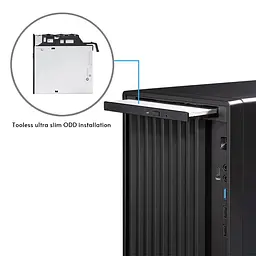 Корпус Chieftec UNI BS-20B-OP без БП Black (BS-20B-OP) - мініатюра 9