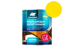 Емаль алкідна ПФ-115 КОРАБЕЛЬНА Жовтий 0.25кг