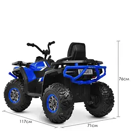 Дитячий електромобіль Квадроцикл Bambi Racer M 4081EBLR-2-4 до 50 кг - мініатюра 2