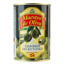 Оливки Maestro de Oliva без кісточки 280 г (798000) - мініатюра 2