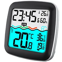 Термогігрометр Technoline WS9059 Чорний - мініатюра 2