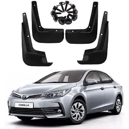Бризковики для Toyota Corolla 2012-2019 E170 Europe Комплект 4 шт (BTYCL1421)