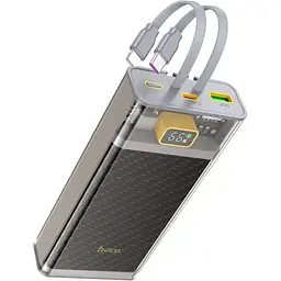 Портативний акумулятор Hoco J104A Discovery edition 22.5W 20000mAh gray - мініатюра 3