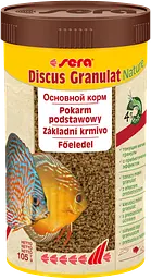Сухий корм Sera Discus Granules Nature для дискусів гранули 250 мл 105 г