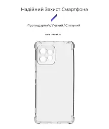 Чохол ArmorStandart Air Force для Motorola Edge 40 Pro Camera cover Clear - мініатюра 2