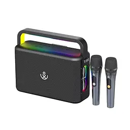 Акустика-караоке Xdobo Nuts (with 2 MIC) BT5.3, 120W, USB/AUX/TF, 20h