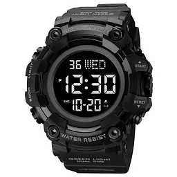 Чоловічий наручний годинник 1968 All Black Skmei acs0030455