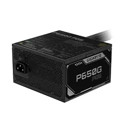 Блок живлення 650 Вт, Gigabyte P650G PG5, Black, 80+ Gold, 120 мм HYB, 3xMolex/6xSATA/1x16-pin/2x6+2-pin/2x4+4-pin/1x20+4-pin, захист OVP/OPP/SCP/UVP/OCP/OTP, ATX v3.1 GP-P650G PG5 - мініатюра 2