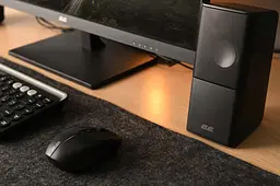 Комп'ютерні колонки 2E PCS202 Black, 2.0, USB - мініатюра 4