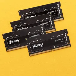 Модуль пам'яті для ноутбука SoDIMM DDR4 16GB (2x8GB) 3200 MHz Fury Impact Kingston Fury (ex.HyperX) (KF432S20IBK2/16) - мініатюра 5