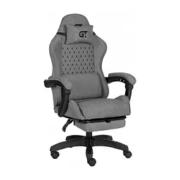 Крісло ігрове GT Racer X-2339 Black/Gray (X-2339 Fabric Black/Gray) - мініатюра 3