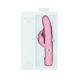 Розкішний кролик з ротацією та вібрацією Pillow Talk Lively, Pink Pillow Talk SO6856 92598 - мініатюра 3