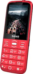 Мобільний телефон Sigma mobile Comfort 50 Grace Red UA-UCRF [80725] - мініатюра 3
