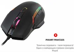 Миша Motospeed V90 Чорний (mtv90b) - мініатюра 2