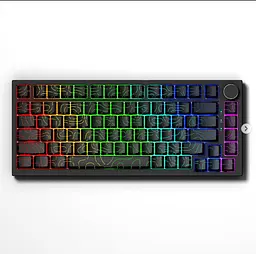 Ігрова магнітна дротова клавіатура The Sunsonny N-J100 / Gateron White Jade Magnetic Switches / Black