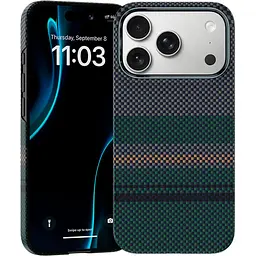 Чохол Benks Aurora ArmorAir Kevlar Magnetic для Apple iPhone 17 Pro Max Black [145668] - мініатюра 1