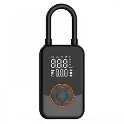 Портативний компресор Yaoen 221 USB+DC 150PSI 3000mAh (YPSBU3015B 5361) Чорний - мініатюра 3
