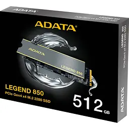 SSD накопичувач ADATA Legend 850 512GB [ALEG-850-512GCS] [135467] - мініатюра 7