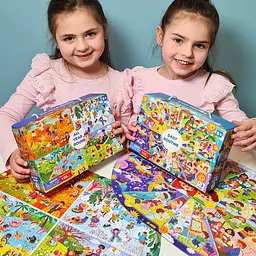 Дитячий віммельпазл "Увесь рік" DoDo Toys 300607, 100 елементів - мініатюра 8