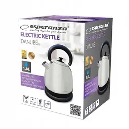 Електрочайник Esperanza EKK032X Danube 1,8 L - мініатюра 6