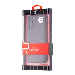 Чохол Jinduka Leather Protected Camera iPhone 12 Pro Purple - мініатюра 2