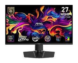 Монітор 27" MSI MAG 273QP X24 QD-OLED QHD OLED 240Hz (MAG 273QP QD-OLED X24)