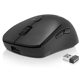 Мишка REAL-EL RM-355W Wireless Black (EL123200054) - мініатюра 2