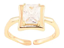 Каблучка XUPING Позолота 18K "Фіаніт" (258633) р.16-17