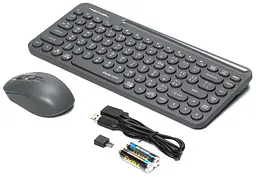 Комплект (Клавіатура та Миша) A4Tech FG3200 Air Wireless Grey - мініатюра 4