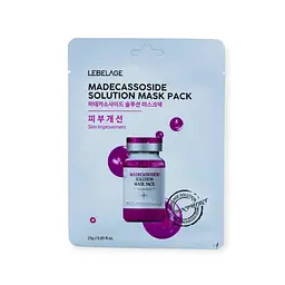 Тканинна маска LEBELAGE для обличчя Madecassoside Solution Mask