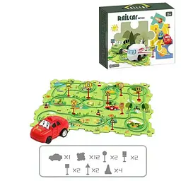 Розвиваюча іграшка-пазл Epik SHT 1103B Forest Park 25 pcs Green - мініатюра 4