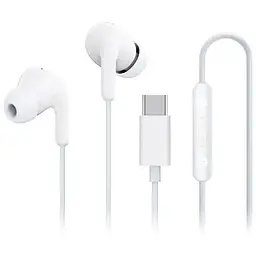 Навушники Xiaomi Type-C Earphones (BHR8931GL) з виходом USB-C білі - мініатюра 3