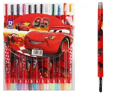 Крейда воскова Crayons CR L, 12 кольорів