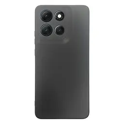 Чохол до мобільного телефона BeCover Silicone Motorola Moto G86 Black (713768)