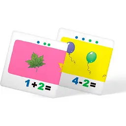 Розумні картки. Учимося лічити. Додаємо і віднімаємо. 30 карток (F00032388) - мініатюра 5