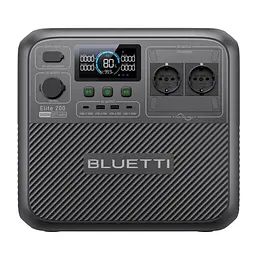 Портативна зарядна станція Bluetti Elite 200 V2 LiFePO4, 2073.6 Вт/ч 2700 Вт (EL200V2) - мініатюра 2