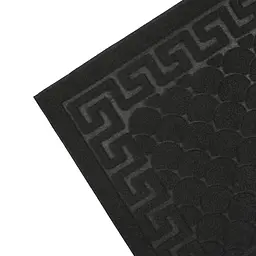 Килимок придверний Eco Fabric Луска без кромки чорний 40 х 60 см (4060-001) - мініатюра 5