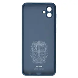 Чохол ArmorStandart ICON для Samsung A04 (A045) Camera cover Dark Blue - мініатюра 2