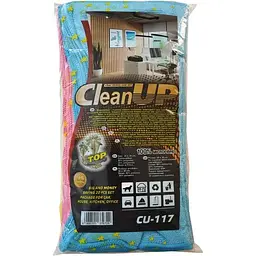 Серветка CleanUp CU-117 мікрофібра універсальна 30x30 см 20 шт. (km-9729) - мініатюра 3