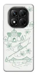 TPU чехол Demsky Heart of Kyiv для Xiaomi Redmi Note 14 Pro 5G