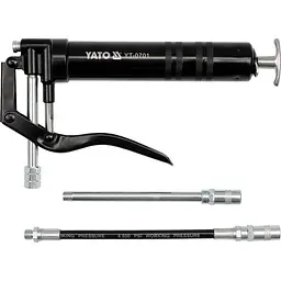 Шприц мастильний Yato 120 см³ 310 Bar з картриджем (YT-0701)