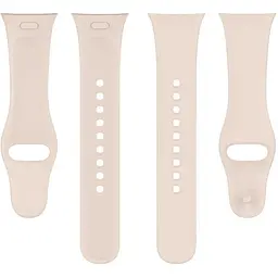 Силіконовий ремінець BeCover для Xiaomi Redmi Watch 3 Beige (710963) - мініатюра 5