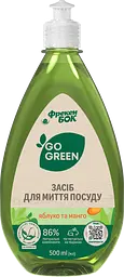 Засіб для миття посуду Фрекен Бок Go Green Яблуко та манго, 500 мл