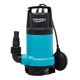 Насос дренажний садовий 0.55кВт Hmax 8м Qmax 180л/хв (част. до 30мм) AQUATICA (773174) - мініатюра 2